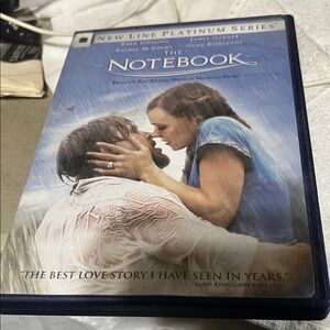 The Notebook DVD - Blue Cover